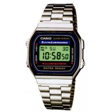 Мужские часы Casio A168WA-1W / A168WA-1WER